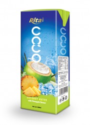 200ml Coconut  water with Pinapple tetra pack